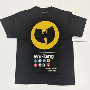 Wu-Tang Clan New York subway system t shirt. Used. Men's large.
